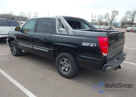 2005 Chevrolet Avalanche 1500 Z71 from USA, damaged, VIN 3GNEK12Z65G217628